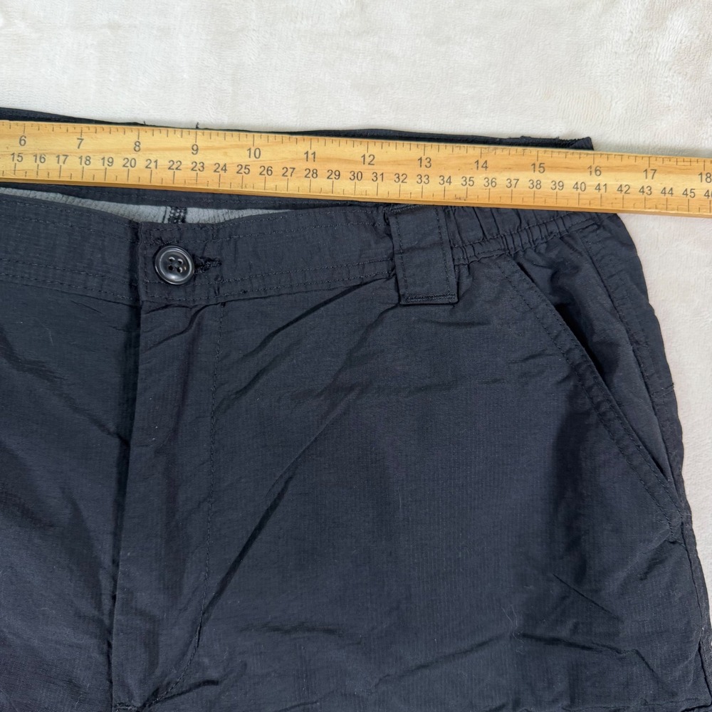 The American Outdoorsman Cargo Pants Mens 32x30 Black Adjustable Fleece Lined - Picture 5 of 9